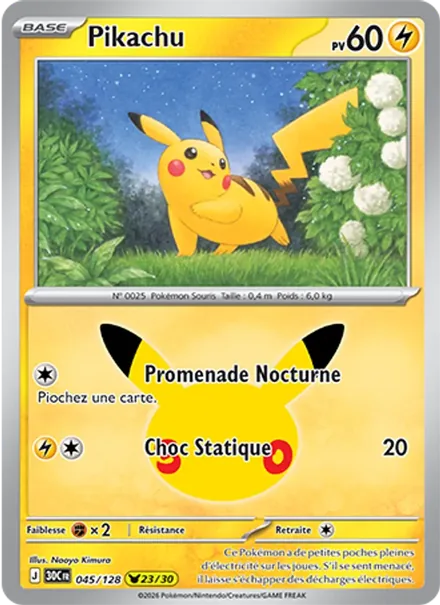 Carte Pikachu, illustration 10