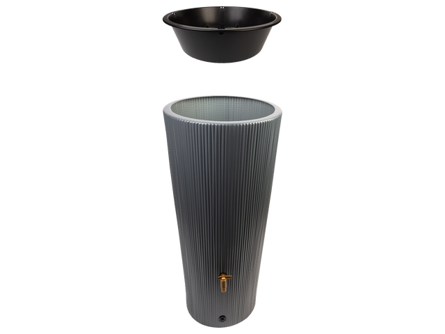 Récupérateur d'eau de pluie VASO 2in1 Decor, 220 L