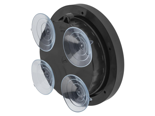 Horloge de salle de bain radiopilotée, avec 4 ventouses à l'arrière