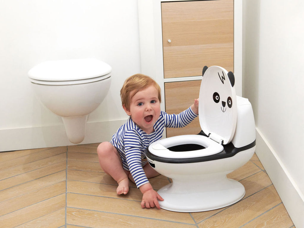 Mini-toilette panda