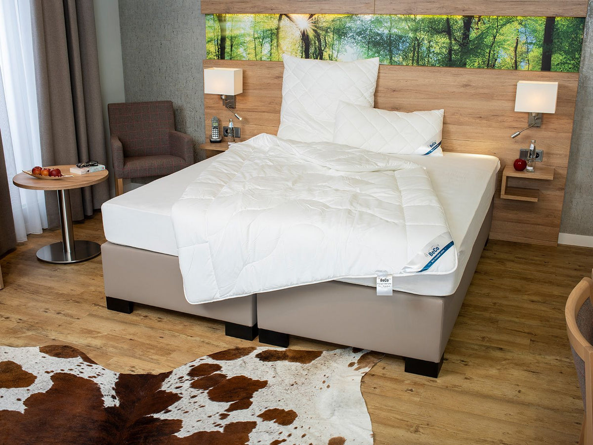 Couette d'hiver, Proneem, avec protection anti-acariens, 100 % coton