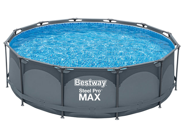 Kit complet piscine Steel Pro Max, Ø 366 x 100 cm
