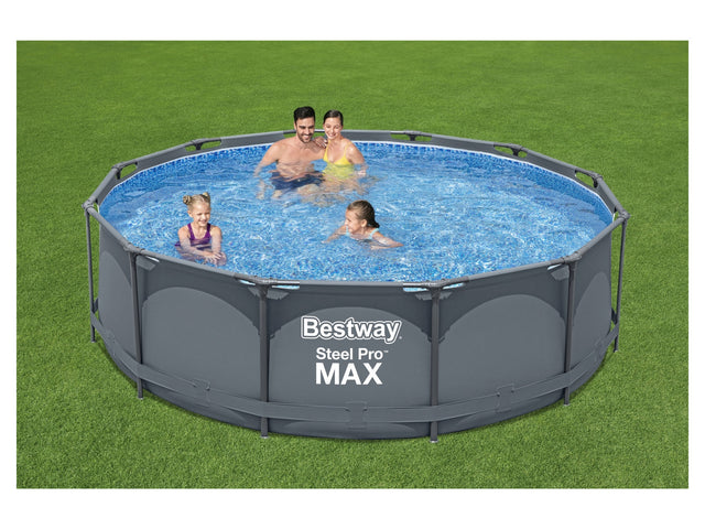 Kit complet piscine Steel Pro Max, Ø 366 x 100 cm