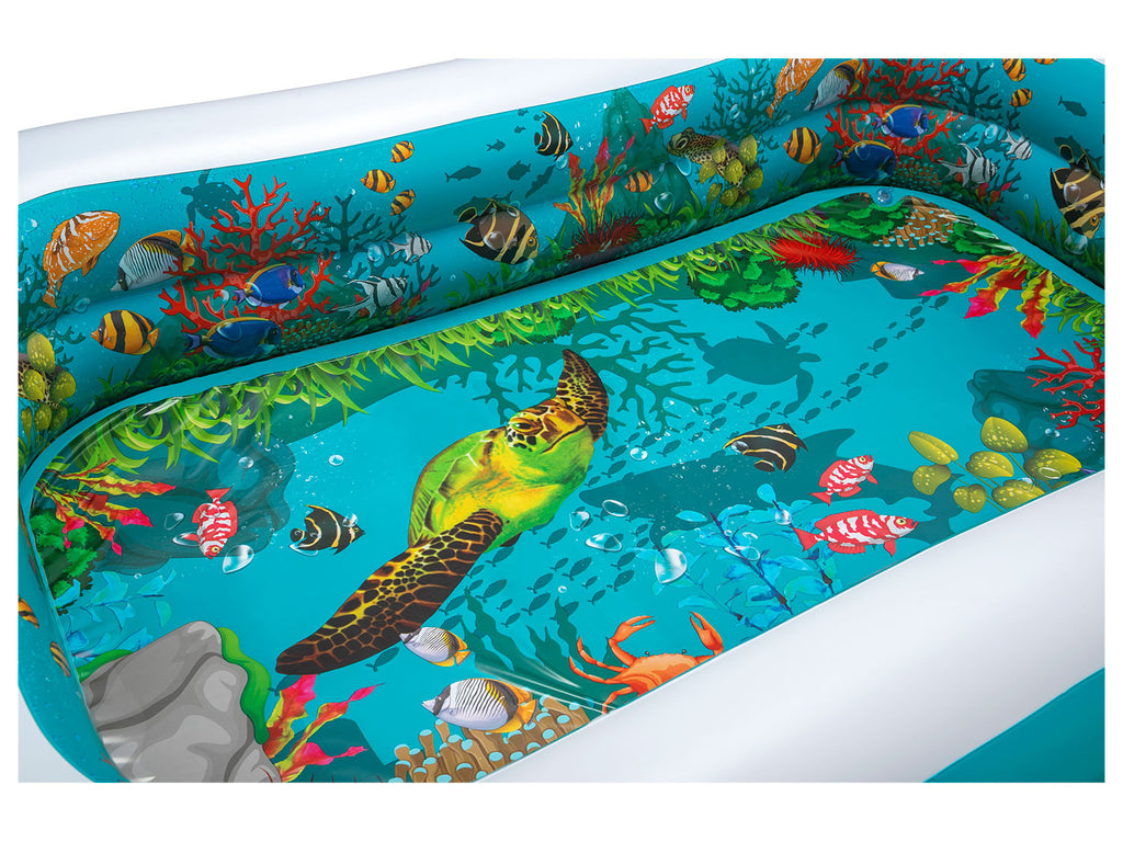 Piscine gonflable, 262 x 175 x 51 cm