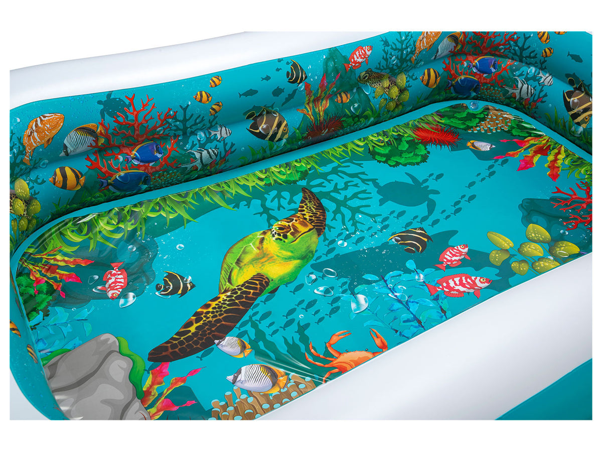 Piscine gonflable, 262 x 175 x 51 cm