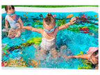 Piscine gonflable, 262 x 175 x 51 cm