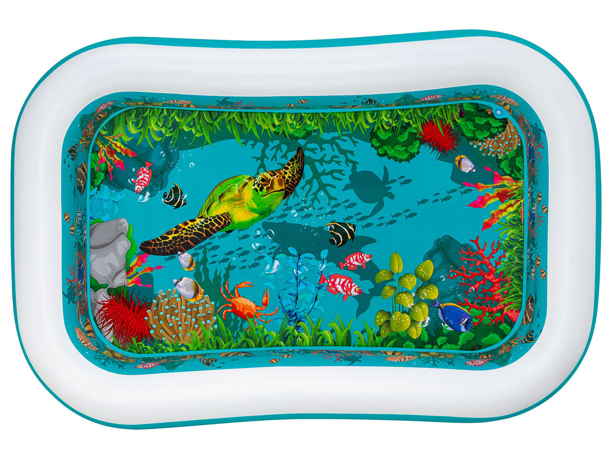 Piscine gonflable, 262 x 175 x 51 cm