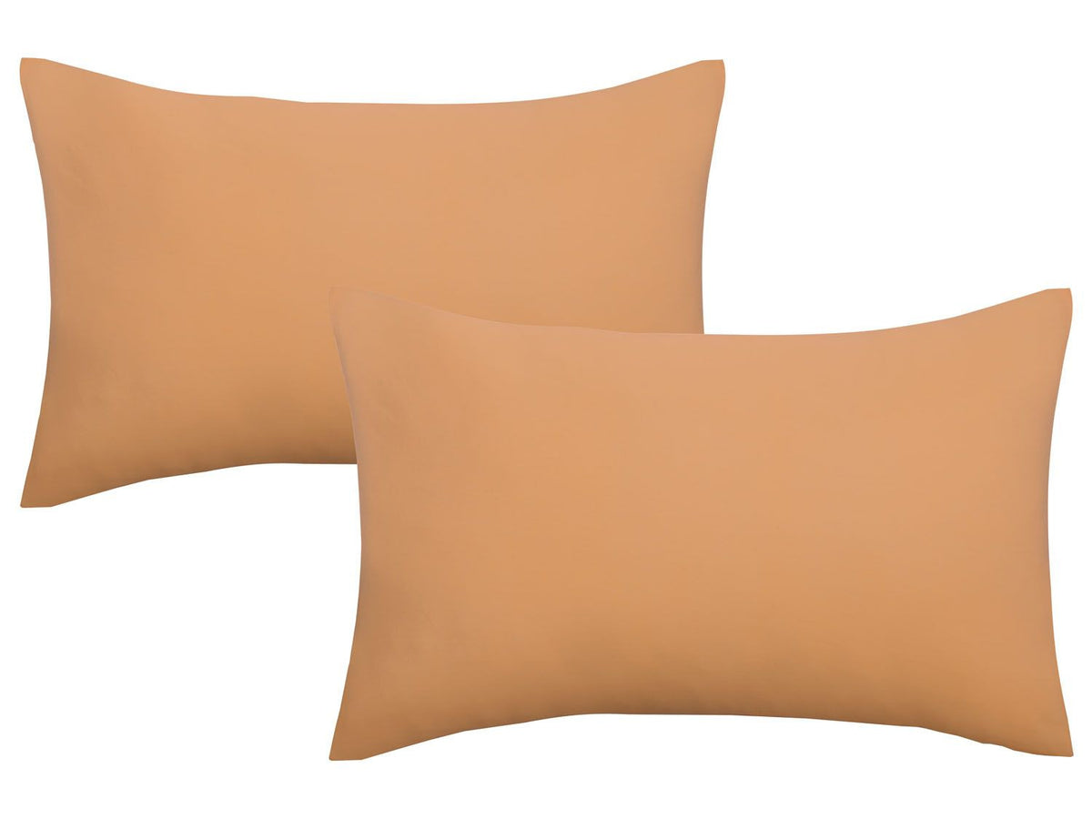 Lot de 2 housses de coussin en jersey fin