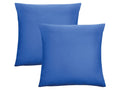 Lot de 2 housses de coussin en jersey fin