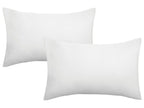 Lot de 2 housses de coussin en jersey fin
