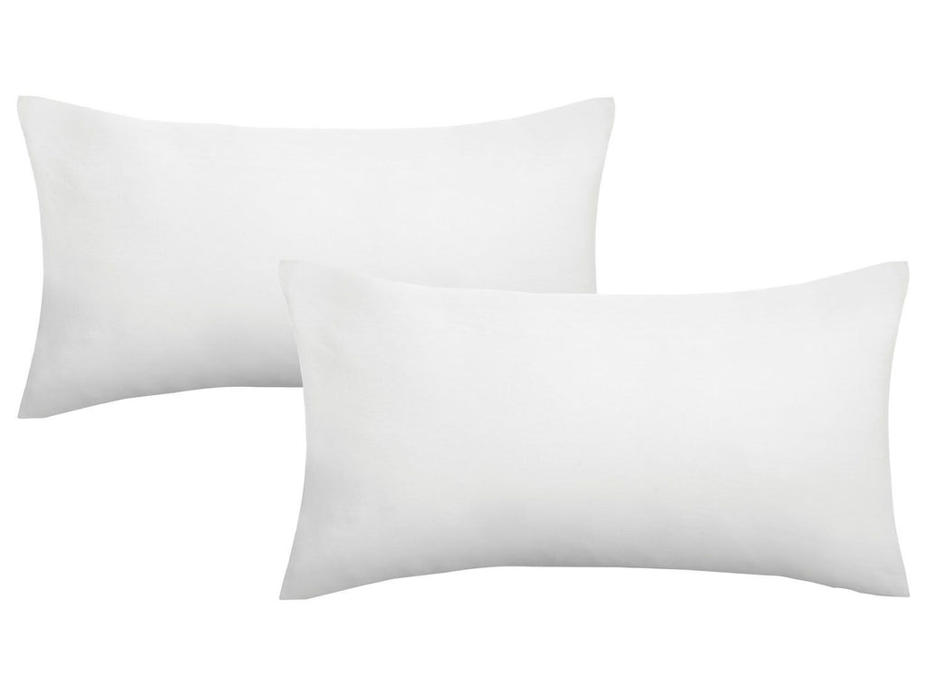 Lot de 2 housses de coussin en jersey fin