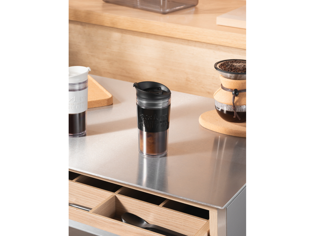 Ensemble de 2 mugs de voyage, coffret cadeau 2 en 1