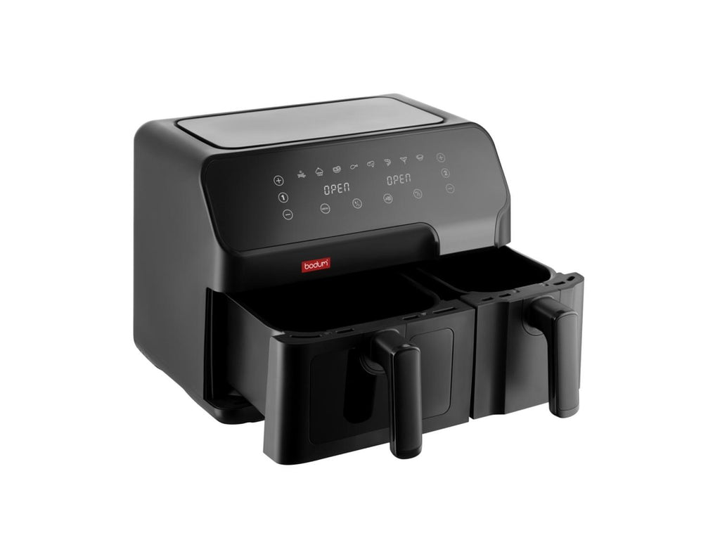 Friteuse à air chaud L, 2 compartiments, 5,1 l et 3,2 l, 2700 W