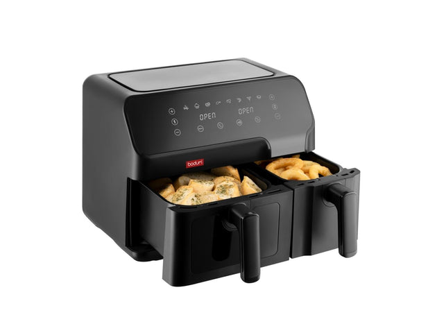 Friteuse à air chaud L, 2 compartiments, 5,1 l et 3,2 l, 2700 W