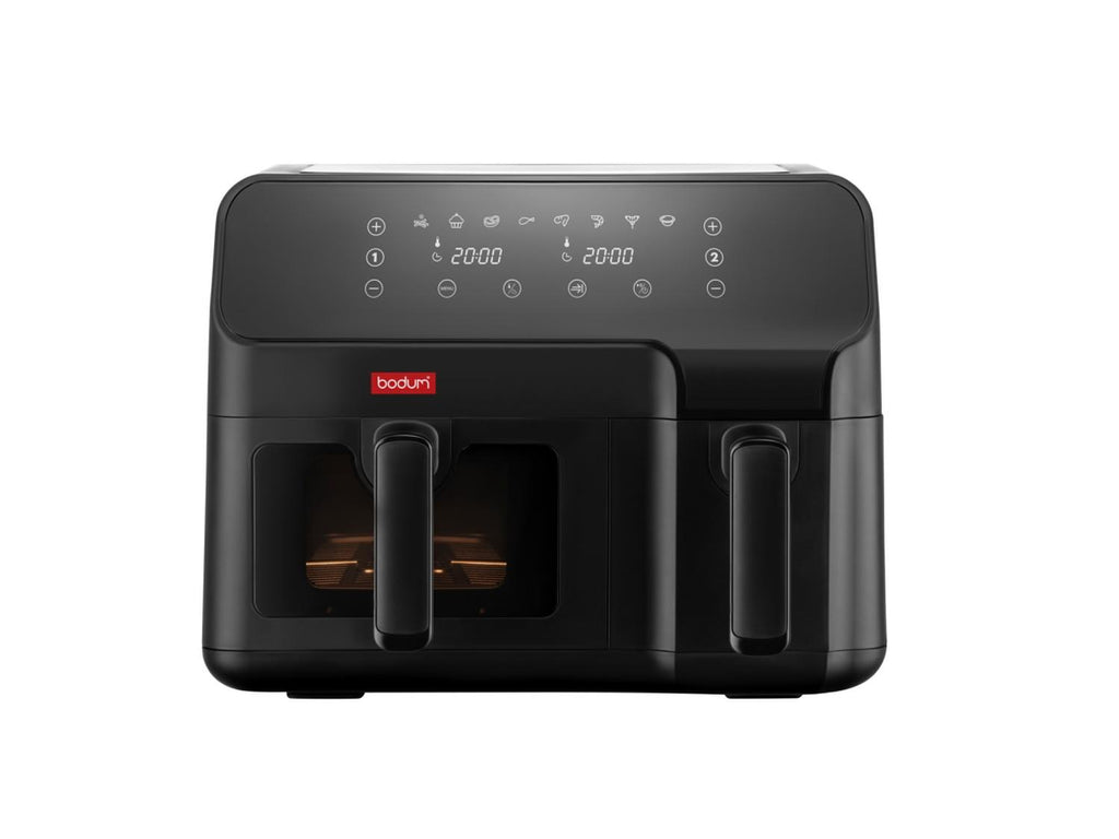 Friteuse à air chaud L, 2 compartiments, 5,1 l et 3,2 l, 2700 W