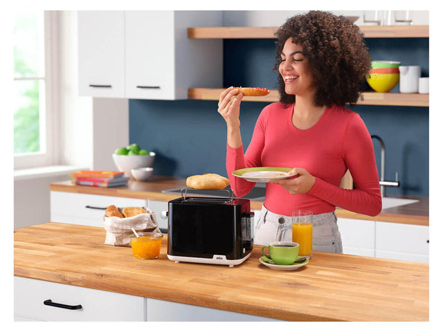Grille-pain double Breakfast1 HT1010BK, 900 W