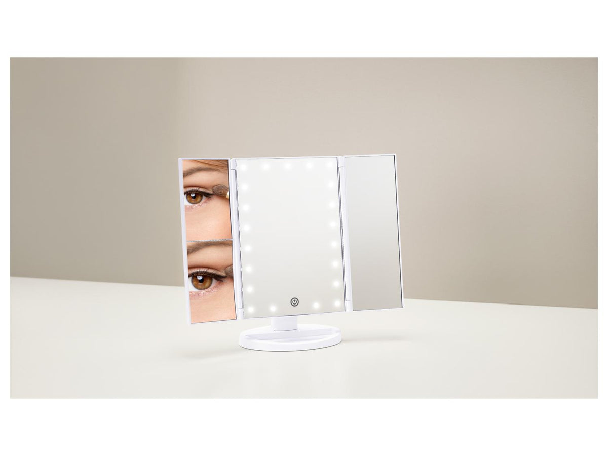 Miroir cosmétique LED pliable »CKLK 6 A3«