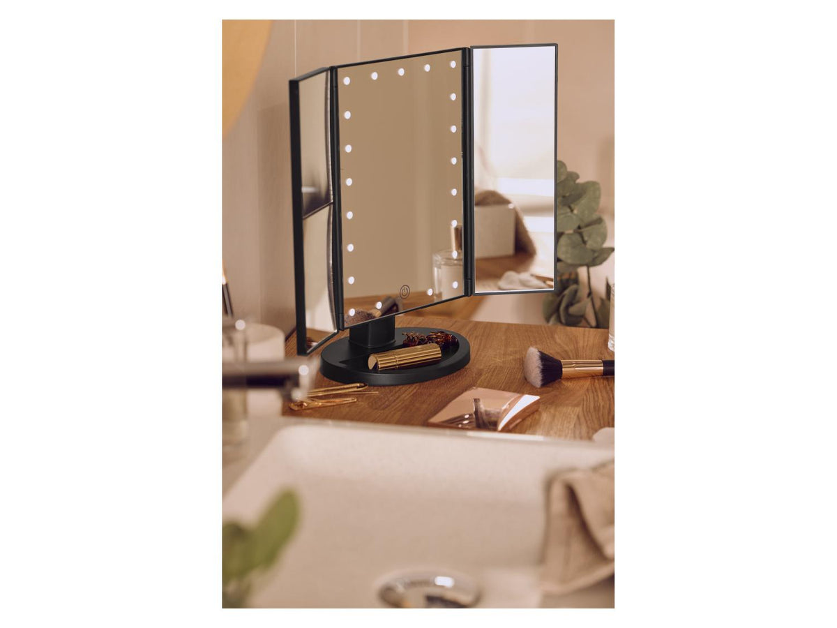 Miroir cosmétique LED pliable »CKLK 6 A3«