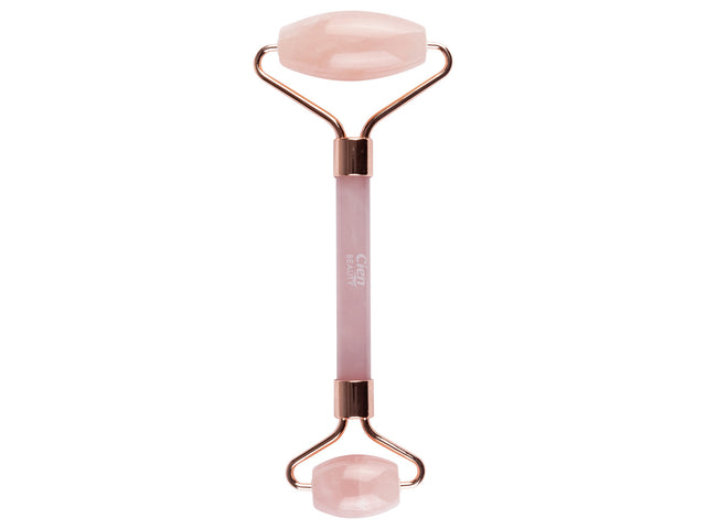 Rouleau de quartz pour le visage ou Pierre de massage au quartz