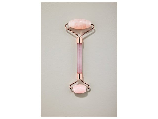 Rouleau de quartz pour le visage ou Pierre de massage au quartz