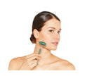 Rouleau de quartz pour le visage ou Pierre de massage au quartz