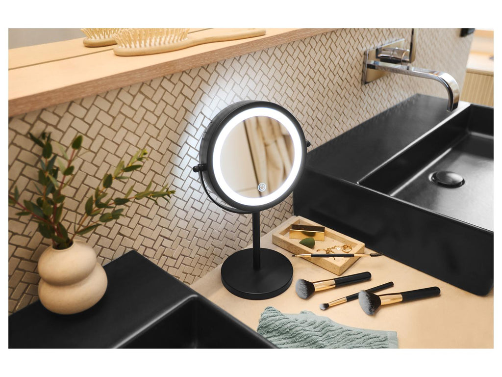 Miroir de maquillage lumineux