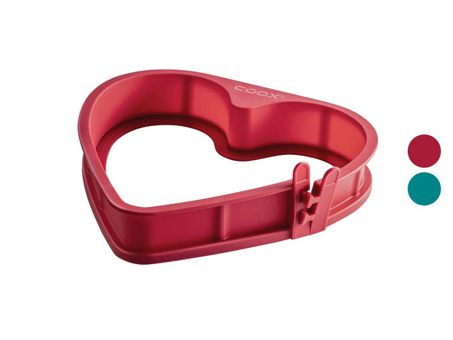 Moule à charnière en silicone Coeur