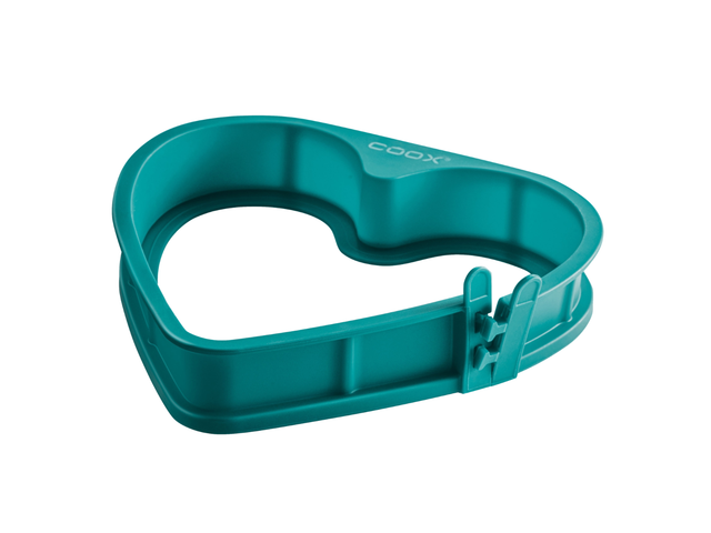 Moule à charnière en silicone Coeur