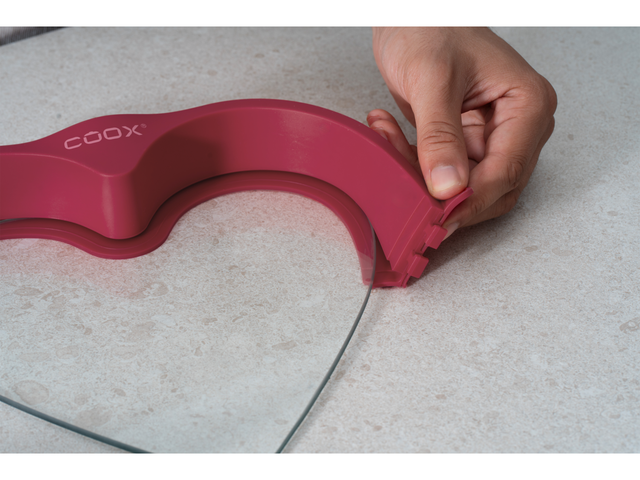 Moule à charnière en silicone Coeur