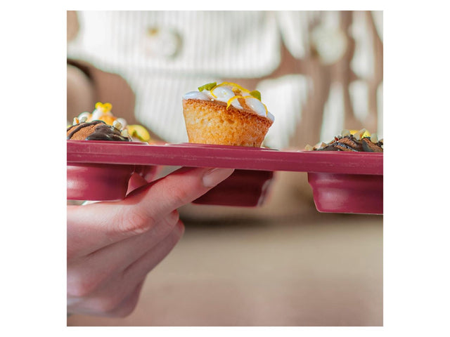 Moule à muffins en silicone 24 pièces, env. Ø 3,5 cm