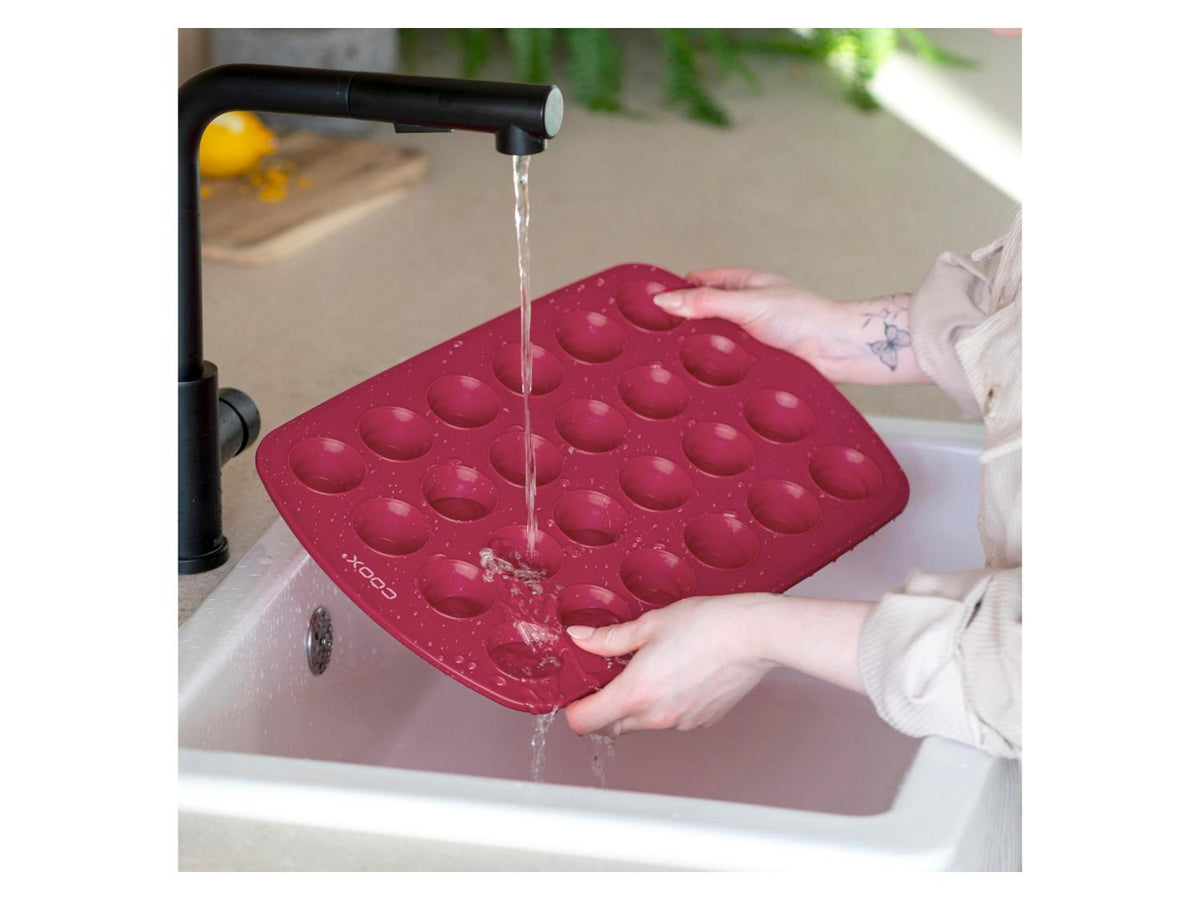 Moule à muffins en silicone 24 pièces, env. Ø 3,5 cm
