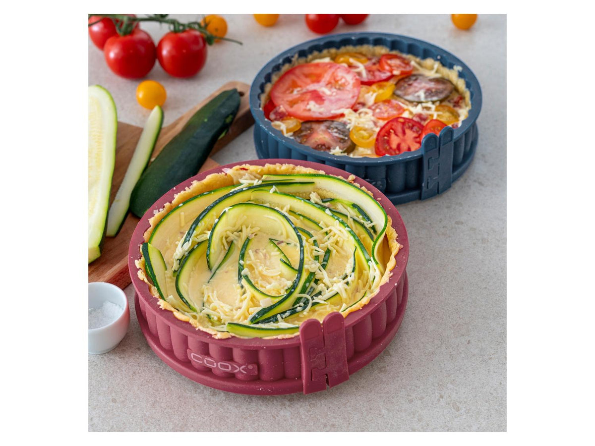 Moule à quiche avec fond en verre Ø18 cm