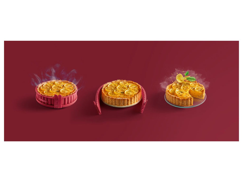 Moule à quiche avec fond en verre Ø18 cm