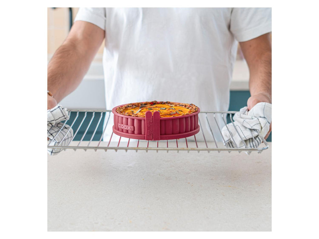 Moule à quiche avec fond en verre Ø18 cm