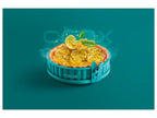 Moule à quiche avec fond en verre Ø18 cm