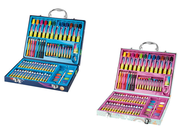 Mallette de peinture pour enfants, 76 pièces