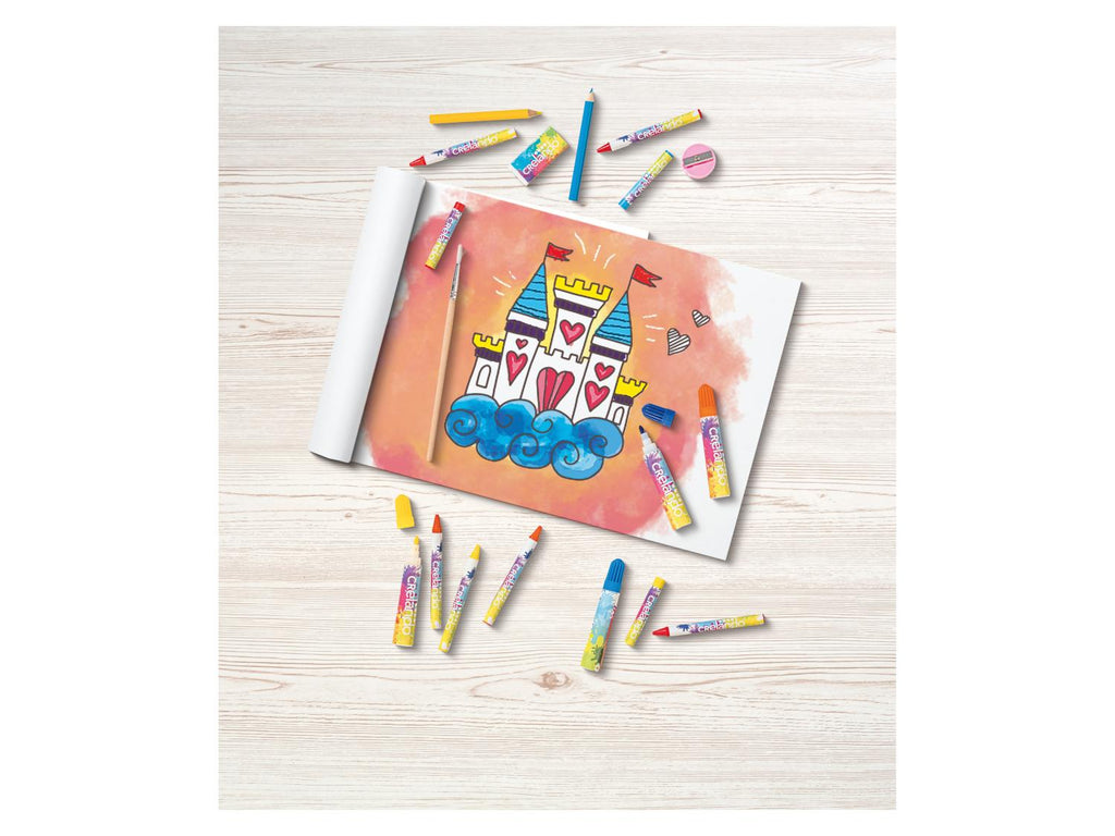 Mallette de peinture pour enfants, 76 pièces