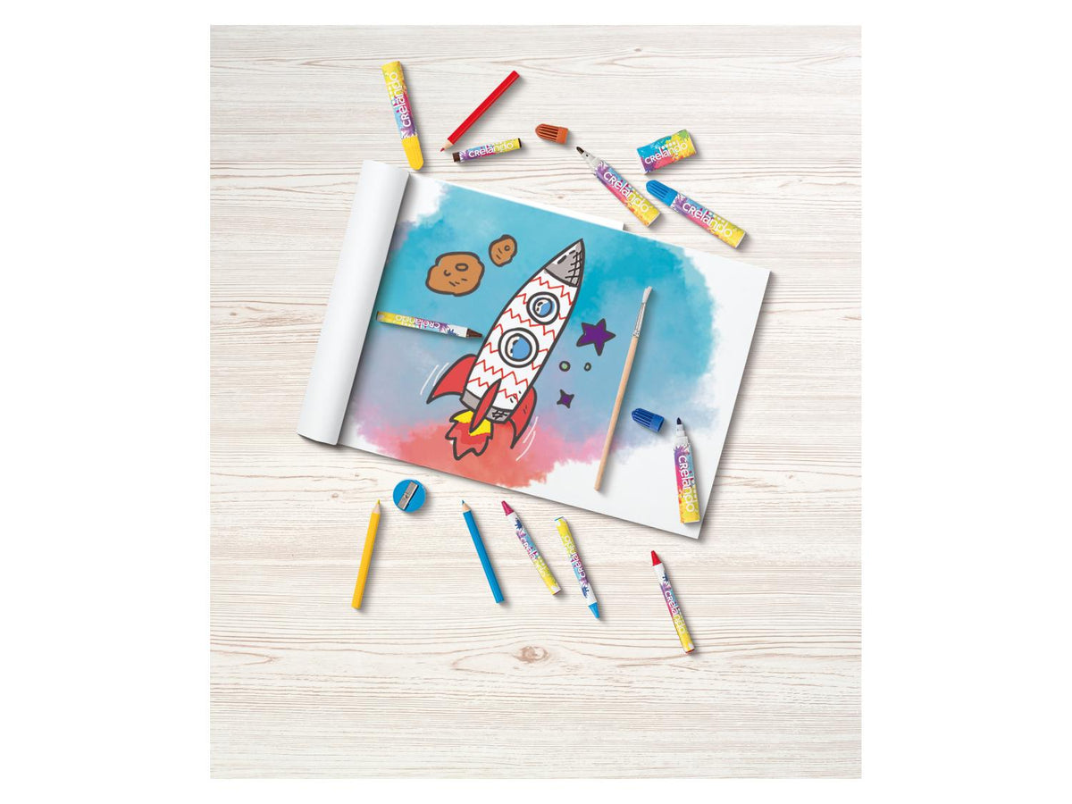 Mallette de peinture pour enfants, 76 pièces