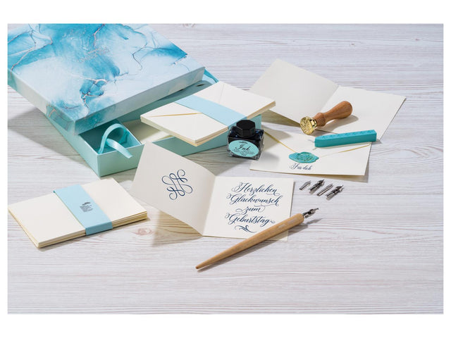 Set de calligraphie, 30 pièces
