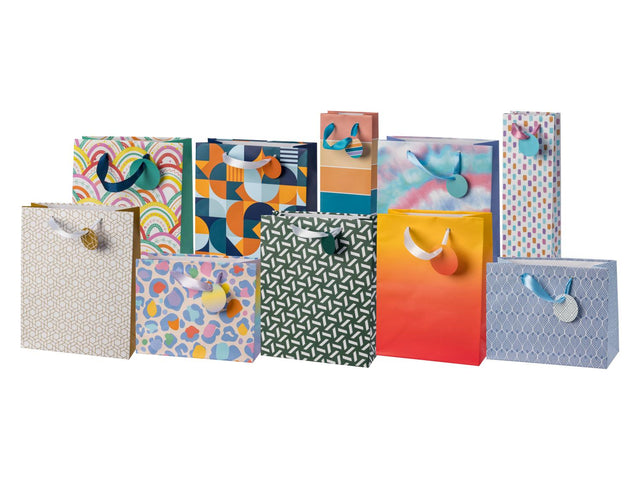 Set de sacs cadeaux, 10 pièces