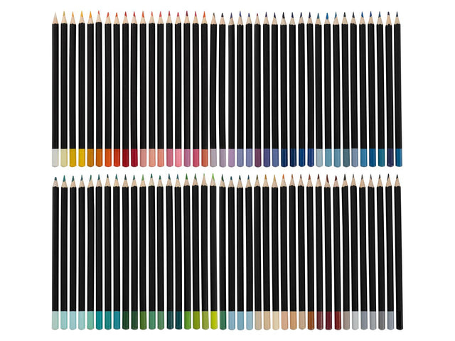 Set XXL crayons de couleur, 80 pièces