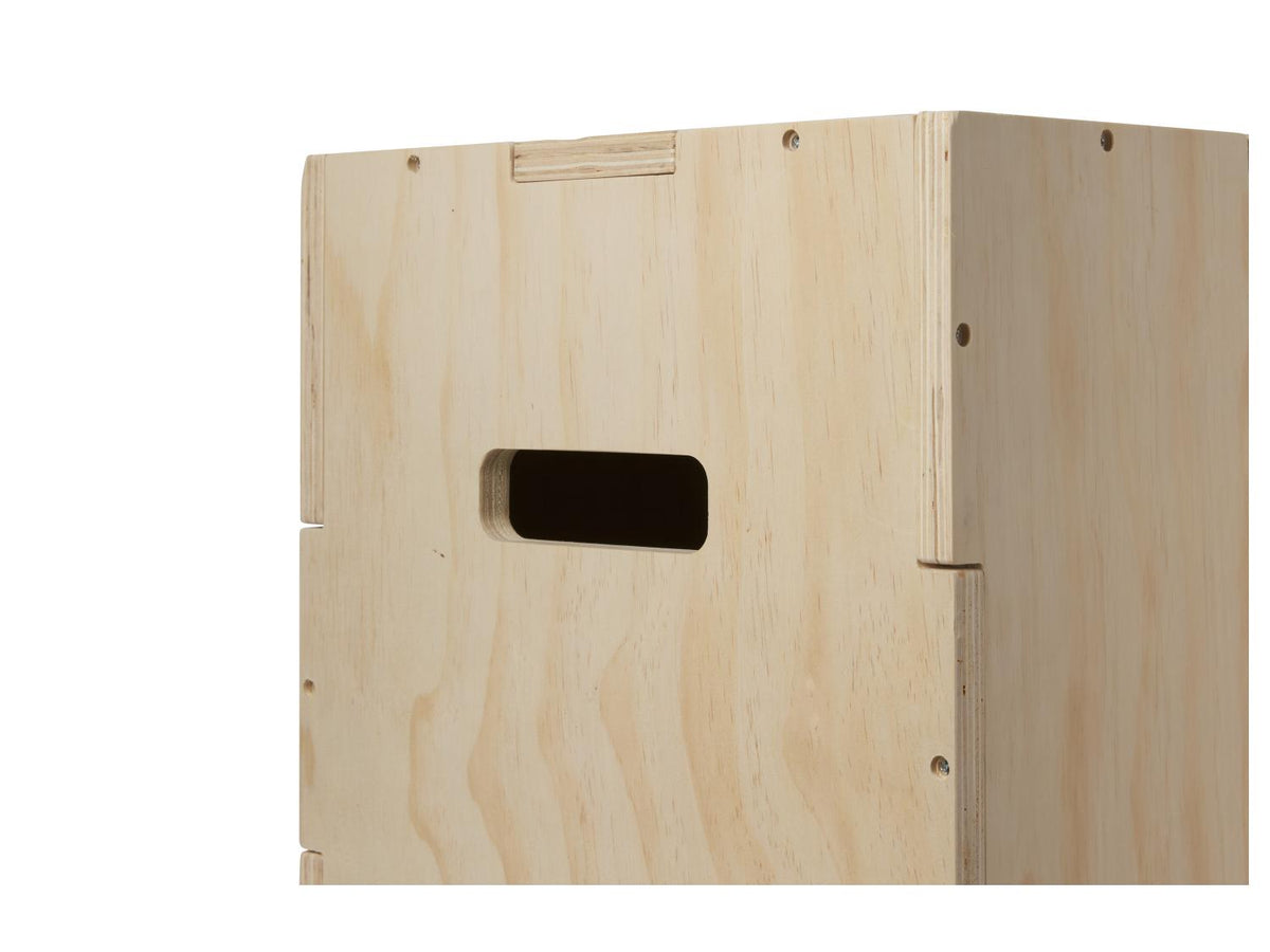 Boîte de saut pliométrique en bois, 50 x 40 x 60 cm