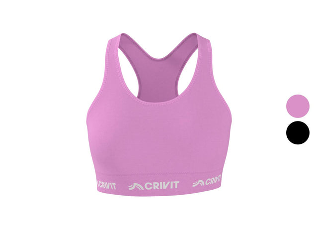 Brassière de sport maintien moyen femme