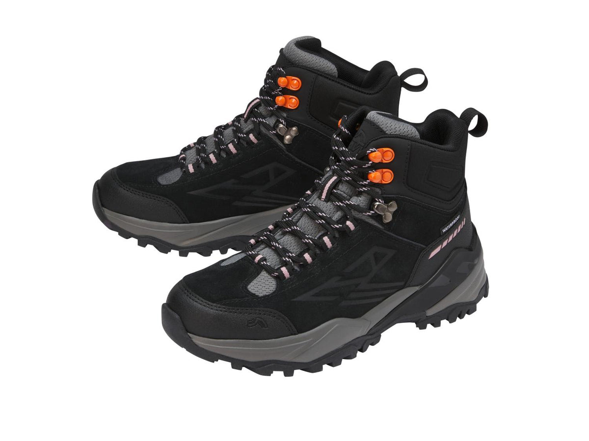 Chaussures de randonnée montantes en cuir premium femme