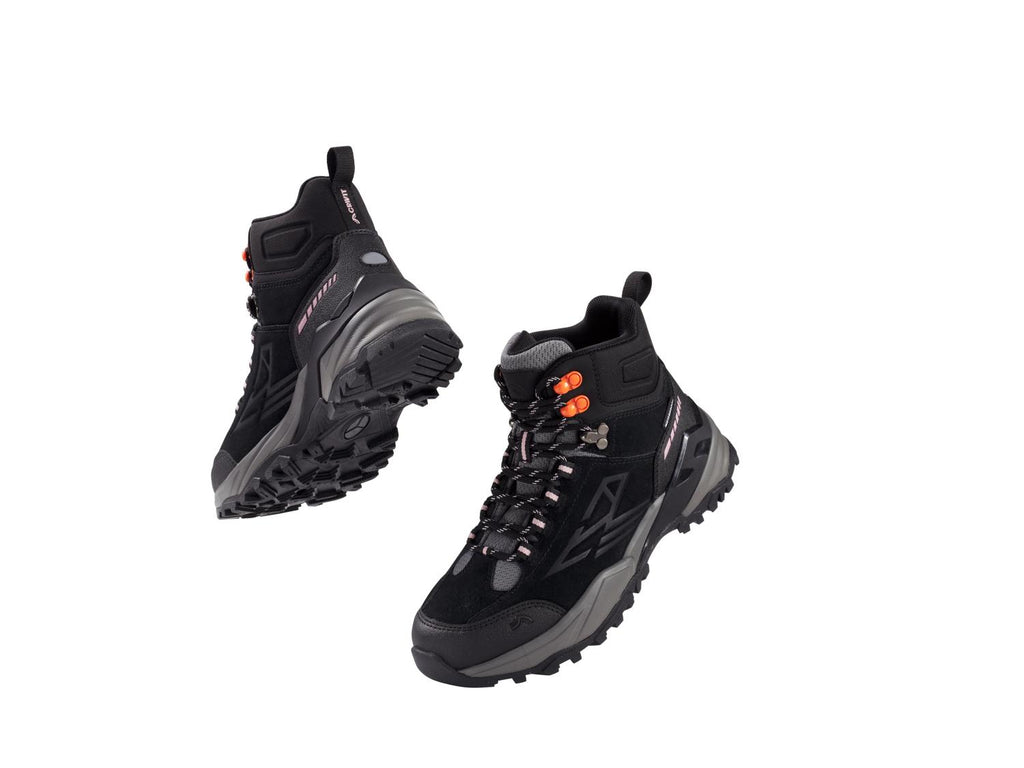 Chaussures de randonnée montantes en cuir premium femme
