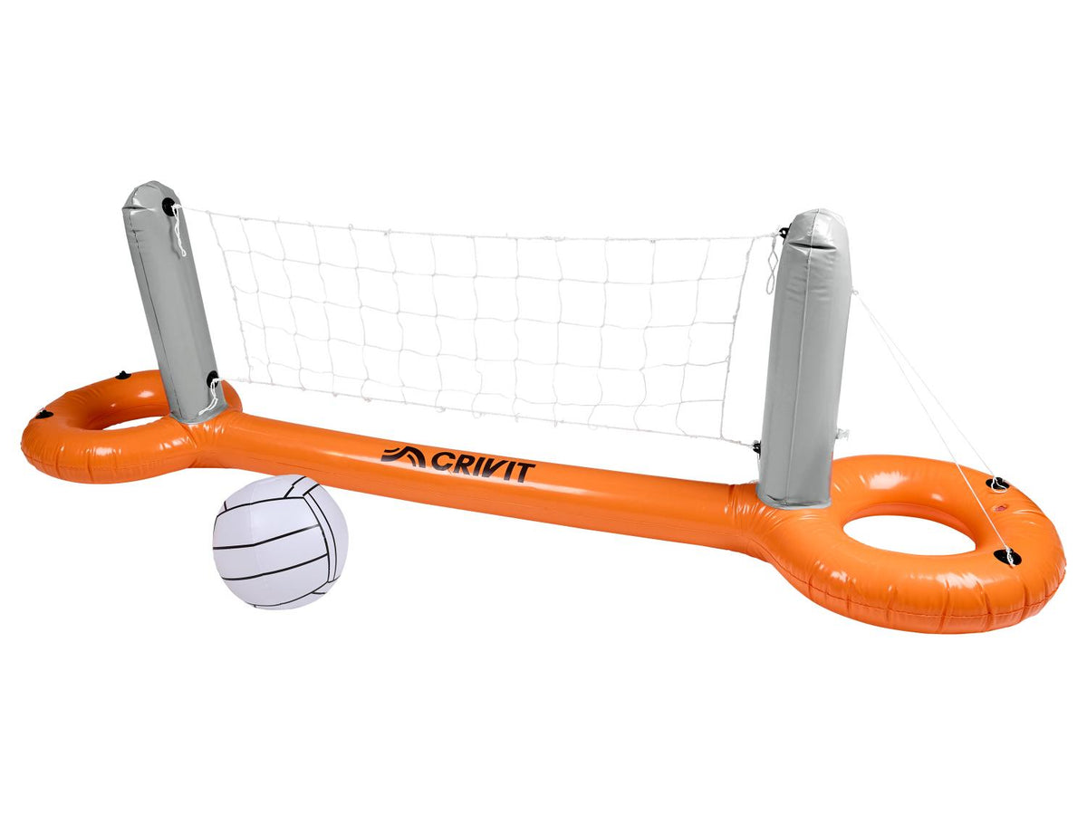 Filet d’aqua volley gonflable ou set de but et panier gonflables