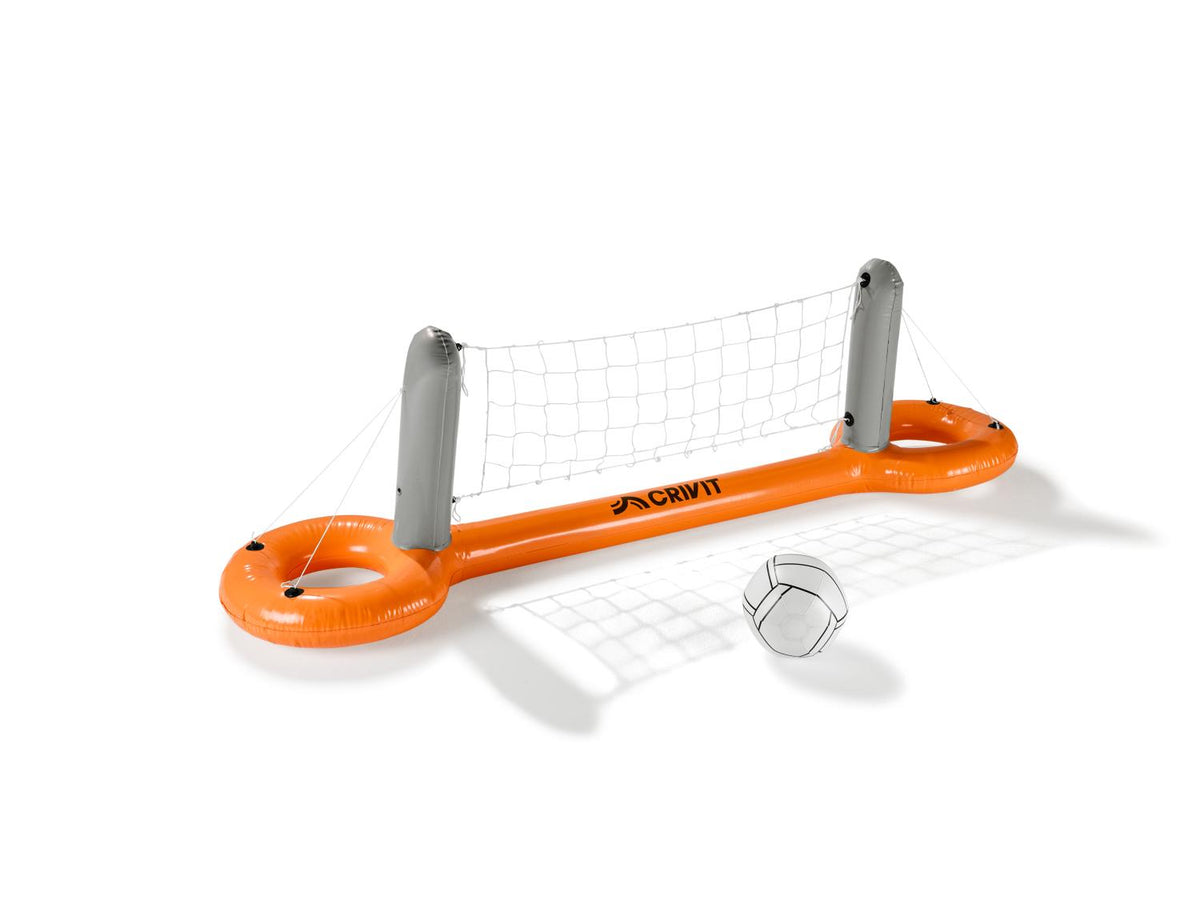 Filet d’aqua volley gonflable ou set de but et panier gonflables