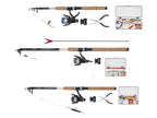 Kit de pêche au lancer 210-5 ou Kit de pêche de fond et feeder 300-5 pu Kit de pêche au lancer 270-5