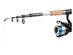 Kit de pêche au lancer 210-5 ou Kit de pêche de fond et feeder 300-5 pu Kit de pêche au lancer 270-5