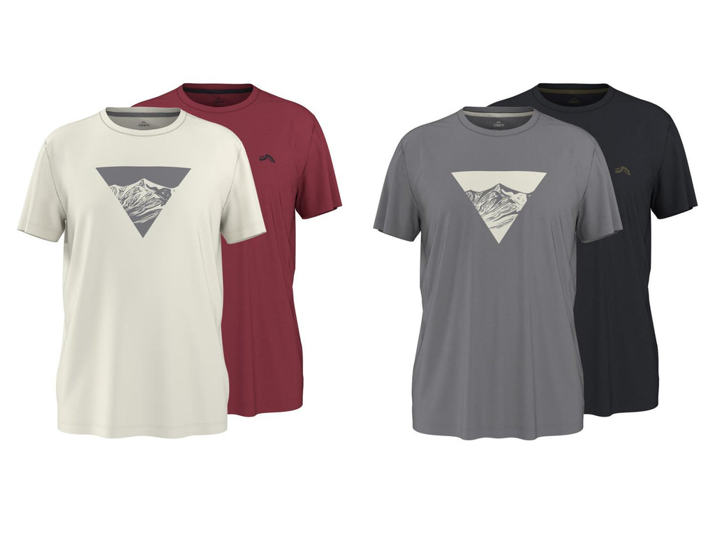 Lot de 2 t-shirts techniques homme